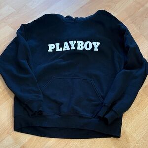 PLAYBOY Classic Black Pullover